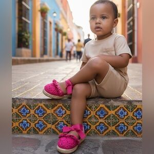 Pink Koala Kids Shoes Size 5